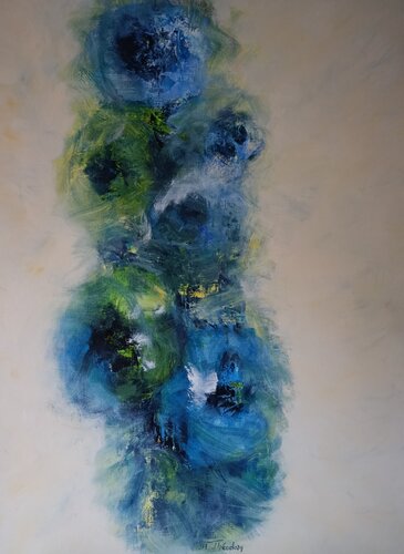Cascade 3 - N°328 von Théodora BERNARDINI, Malerei kaufen auf Singulart