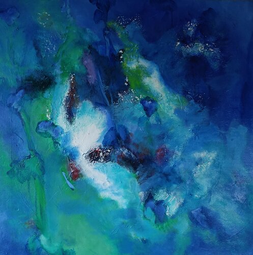 IRIS - N°3010 van Théodora BERNARDINI, Schilderij te koop op Singulart