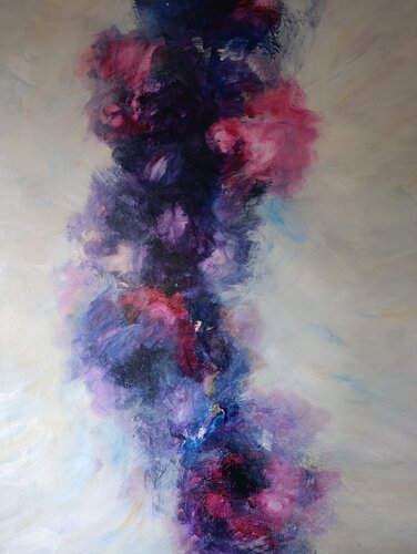CASCADE 4 - N°330 de Théodora BERNARDINI, Pintura a la venta en Singulart