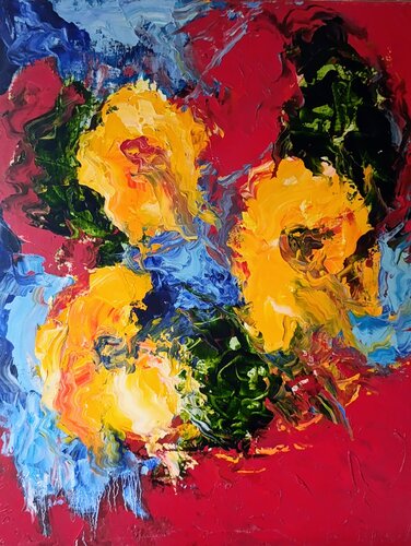 Extase -N°438 - von Théodora BERNARDINI, Malerei kaufen auf Singulart