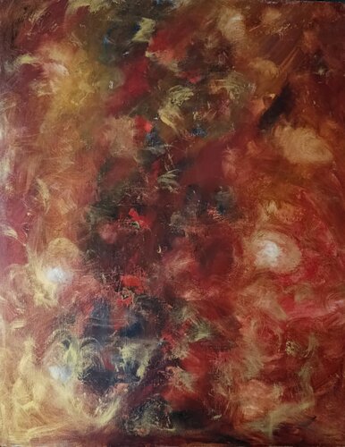 AURORE ROMAINE - N°649 - von Théodora BERNARDINI, Malerei kaufen auf Singulart