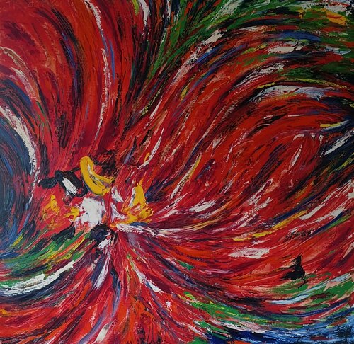 Sans Titre N°4 par Théodora BERNARDINI, Peinture en vente sur Singulart
