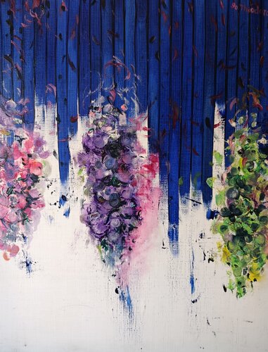"BALLADE" N°223 by Théodora BERNARDINI, Painting for Sale on Singulart