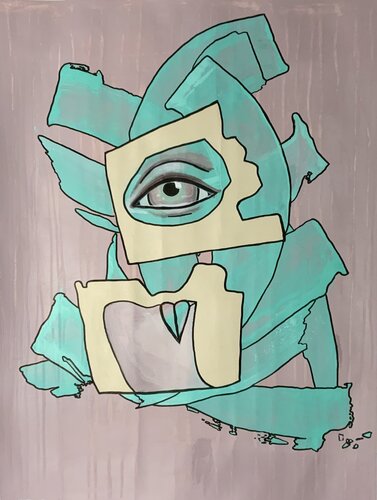 Improvisation 16 von Yasmin Ada-Tarsousi, Malerei kaufen auf Singulart