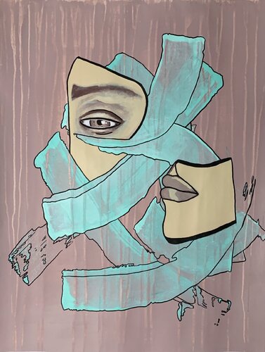 Improvisation 18 von Yasmin Ada-Tarsousi, Malerei kaufen auf Singulart