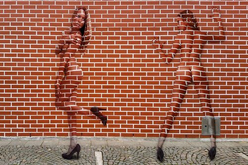 The wall van Jo Steinmetz, Afdruk te koop op Singulart