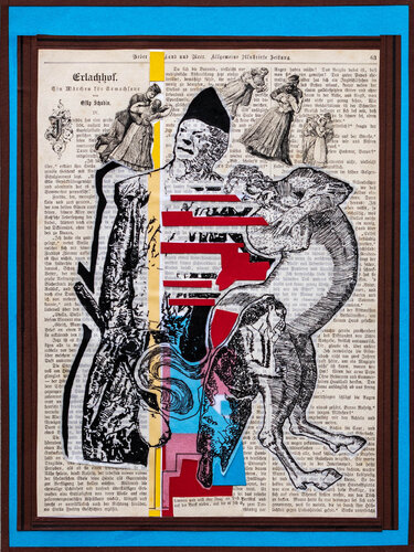 Papiercollage/Zeichnung No. 12 di Anna Pocher, Opera su carta in vendita su Singulart