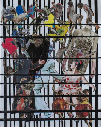 Papiercollage No. 74 van Anna Pocher, Werk op papier te koop op Singulart