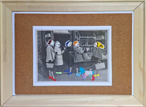 Papiercollage No. 104 by Anna Pocher, 絵画 for Sale on Singulart