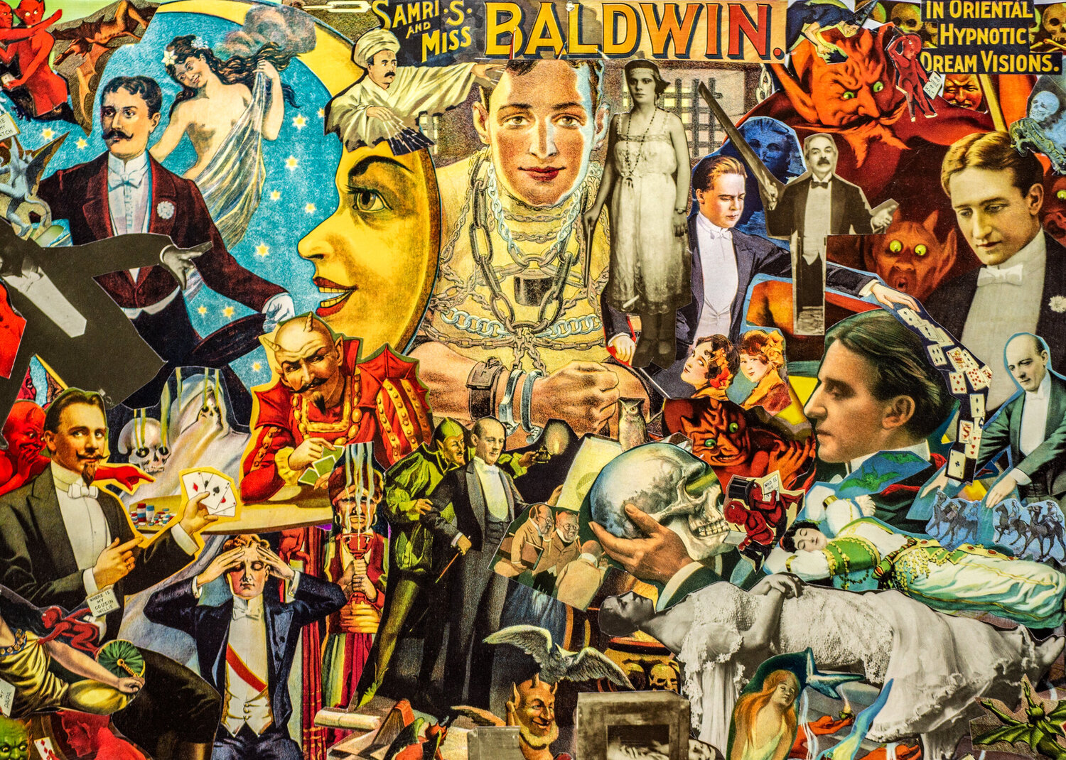 Magicians papiercollage No. 23 Anna Pocher