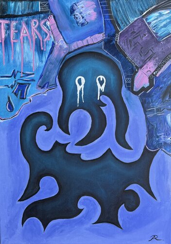 Tears van Alexander Ribo, Schilderij te koop op Singulart