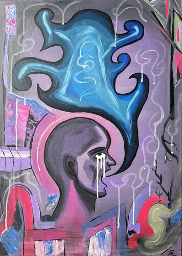 Unsaid de Alexander Ribo, Pintura a la venta en Singulart