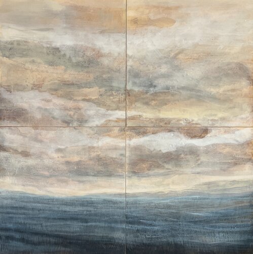 4 Part Sea von Caroline Adams, Malerei kaufen auf Singulart