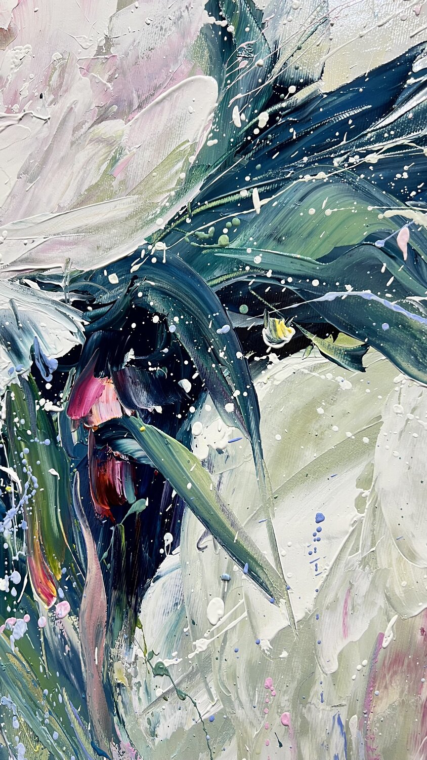 絵画 結婚式 オイルパステル オイルパステル画 225×300mm #オイルパステル #パステル画