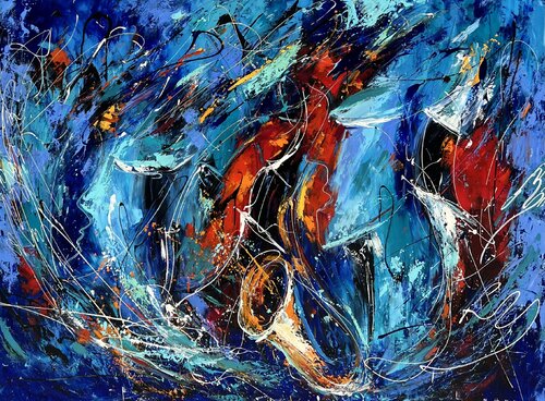 Waves of Inspiration van Marietta Martirosyan, Schilderij te koop op Singulart