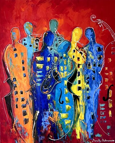 Rhythms of Life van Marietta Martirosyan, Schilderij te koop op Singulart