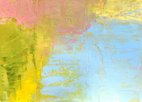 Floating Above The La Reina Beach van Dan Zyzniewski, Schilderij te koop op Singulart