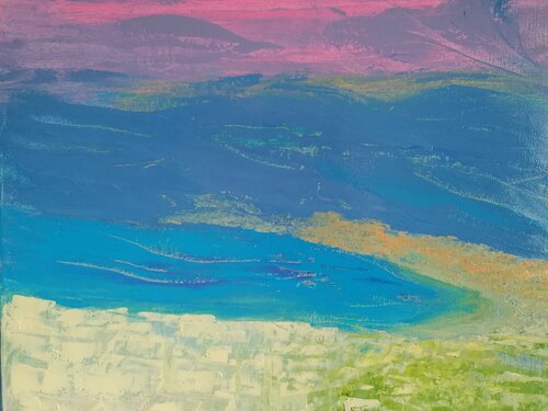 The Bay of Tangier van Dan Zyzniewski, Schilderij te koop op Singulart