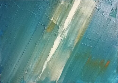 The Inner green or The Structure with Brilliant Yellow Splitting Green van Dan Zyzniewski, Schilderij te koop op Singulart