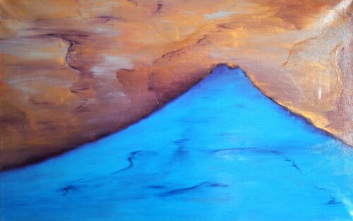 The Fuji Mountain de Dan Zyzniewski, Pintura a la venta en Singulart