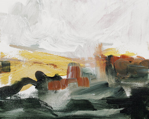 Cloudy Day in November by Inna Geyyer, Painting for Sale on Singulart