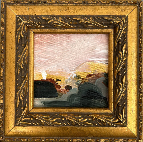 Etude in Gold 1.0 by Inna Geyyer, Painting for Sale on Singulart