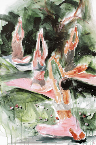 Rooted Together by Inna Geyyer, Painting for Sale on Singulart