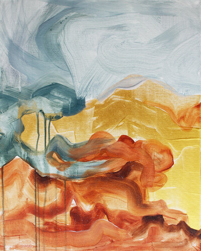 Golden Hour by Inna Geyyer, Painting for Sale on Singulart