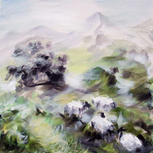 In the Mountains von Inna Geyyer, Malerei kaufen auf Singulart