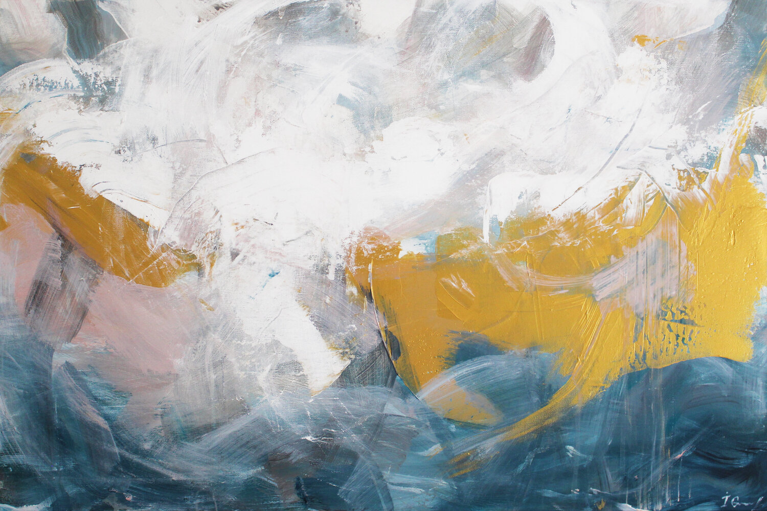 Light in Storm Inna Geyyer Pintura original en venta