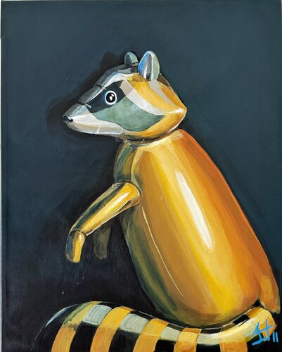 Lord Ivo I di SOFIA CRISTINA JIMENEZ, Pittura in vendita su Singulart