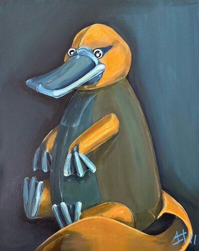Lord Nitho I de SOFIA CRISTINA JIMENEZ, Pintura a la venta en Singulart