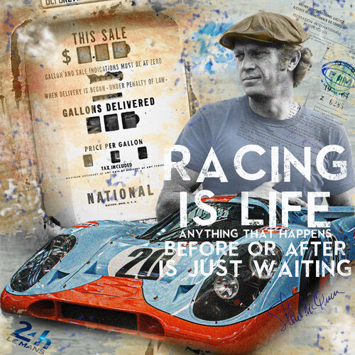 "Racing is life" de LUC BEST, Impresión a la venta en Singulart
