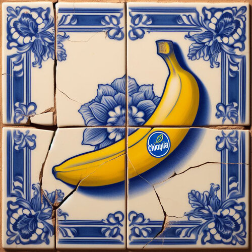 "Delfter Banana" de LUC BEST, Impresión a la venta en Singulart
