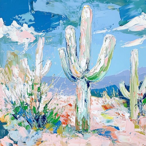 Texas Breeze and Desert Ease di Lucy Moon, Digitale in vendita su Singulart