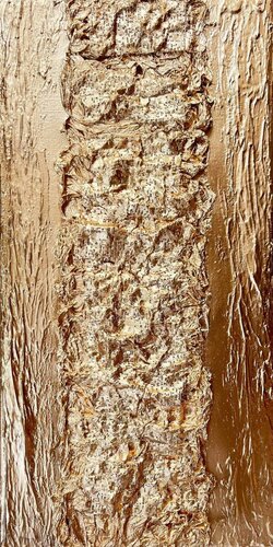 Golden Path of Eternity van Lucy Moon, Schilderij te koop op Singulart