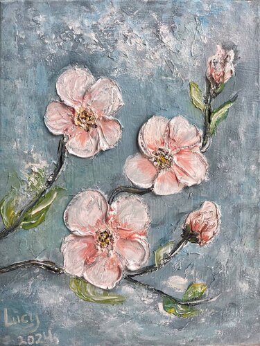 Graceful Awakening di Lucy Moon, Pittura in vendita su Singulart