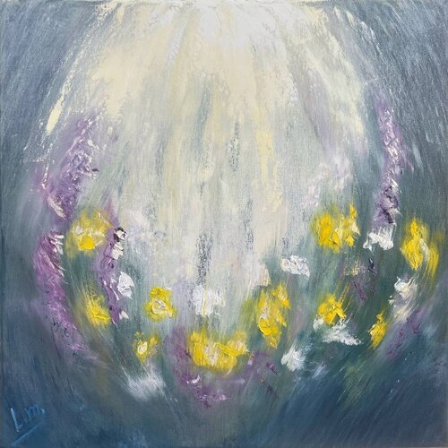 Dawn’s Gentle Radiance von Lucy Moon, Malerei kaufen auf Singulart