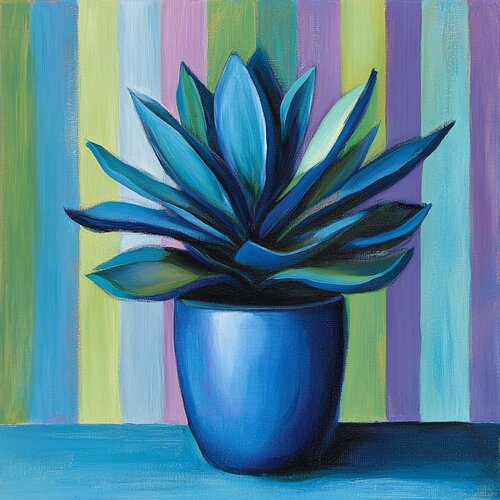 Colorful Tropical Tranquility de Lucy Moon, Digital a la venta en Singulart