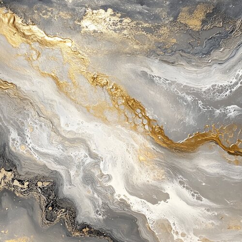 The Golden River of Time di Lucy Moon, Digitale in vendita su Singulart