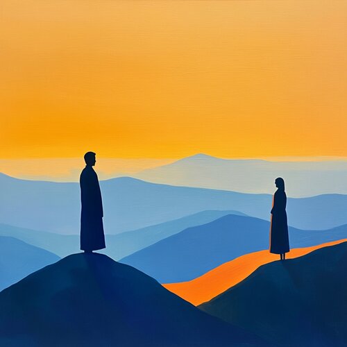 The space between their sighs par Lucy Moon, Digital en vente sur Singulart