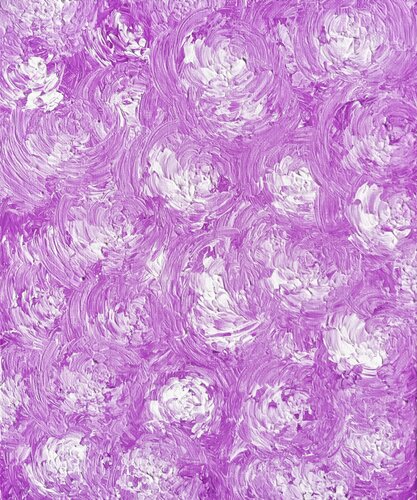 Symphony of cottony violet clouds de Lucy Moon, Pintura a la venta en Singulart