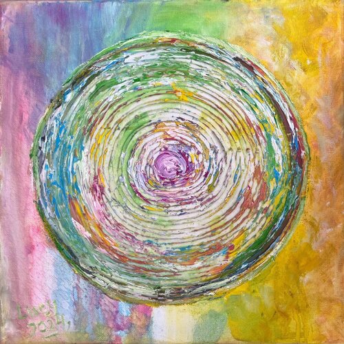 Eclipse of Silence di Lucy Moon, Pittura in vendita su Singulart