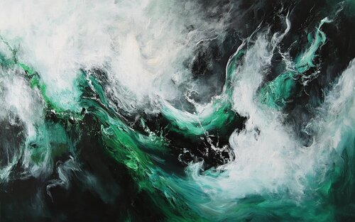 Sea riders in the depths di Lucy Moon, Digitale in vendita su Singulart