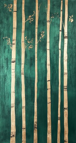 The Enchanted Turquoise Forest von Lucy Moon, Digital kaufen auf Singulart