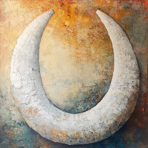 Horseshoe of Vitality & Healing Light di Lucy Moon, Digitale in vendita su Singulart