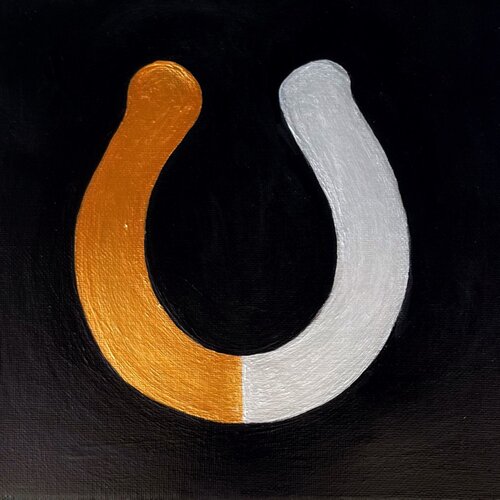 Horseshoe of pure energy and life balance von Lucy Moon, Malerei kaufen auf Singulart