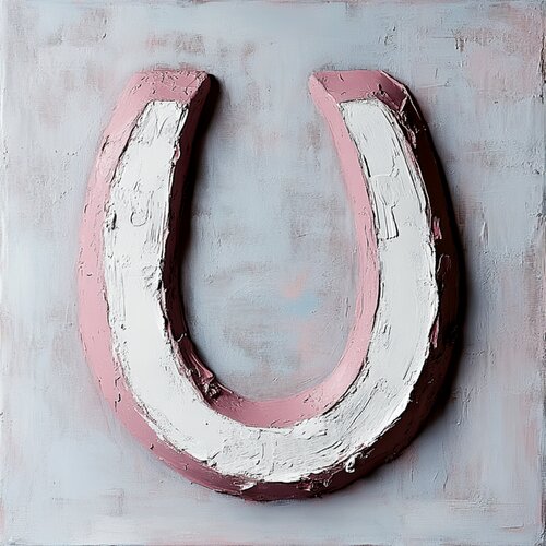Horseshoe for Romance and love di Lucy Moon, Digitale in vendita su Singulart