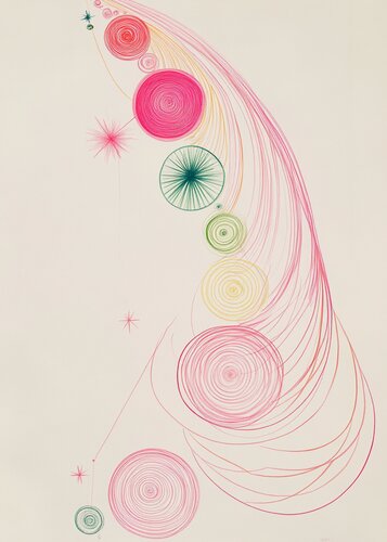 The First Drawing of the New Year van Lucy Moon, Digitaal te koop op Singulart