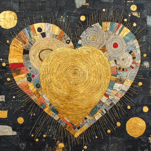 When Hearts Become Light par Lucy Moon, Digital en vente sur Singulart